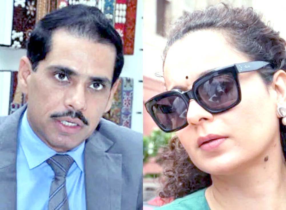 Robert Vadra condemned Kangana Ranaut for making anti-farmer comments
